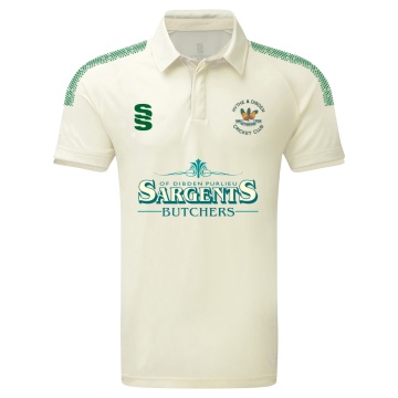 HYTHE & DIBDEN CC Dual Cricket Shirt Short Sleeve Womens