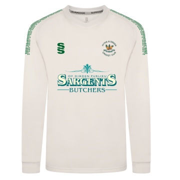 HYTHE & DIBDEN CC BLAST LONG SLEEVE WOMEN'S SWEATER - Ivory