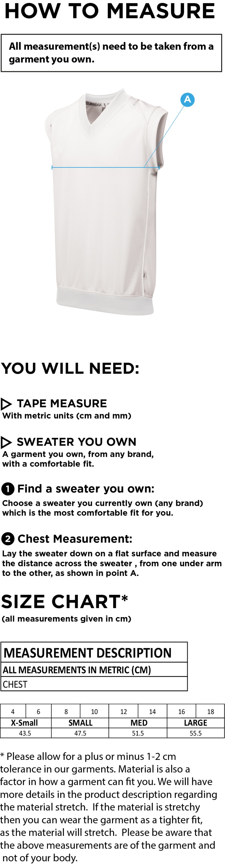 HYTHE & DIBDEN CC BLAST SLEEVELESS WOMENS SWEATER-Ivory - Size Guide