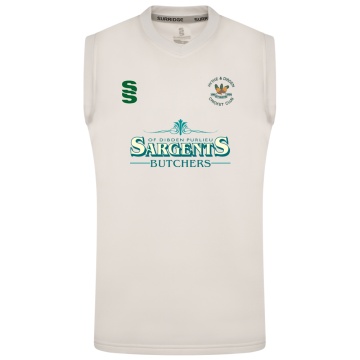 HYTHE & DIBDEN CC BLAST SLEEVELESS WOMENS SWEATER-Ivory