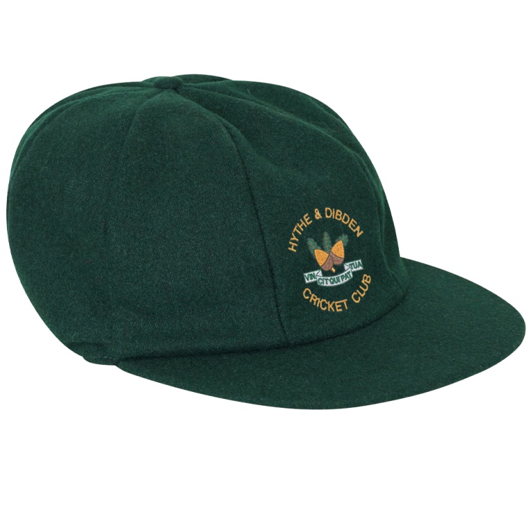 HYTHE & DIBDEN CC Baggy Cricket Cap - Bottle Green