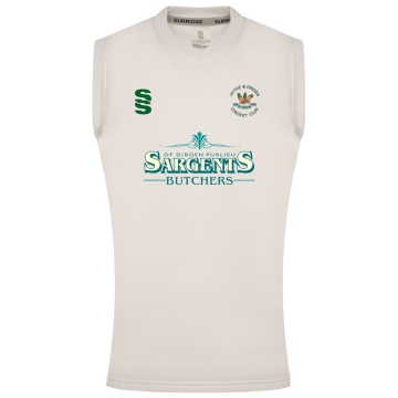 HYTHE & DIBDEN CC BLAST SLEEVELESS WOMENS SWEATER-Ivory